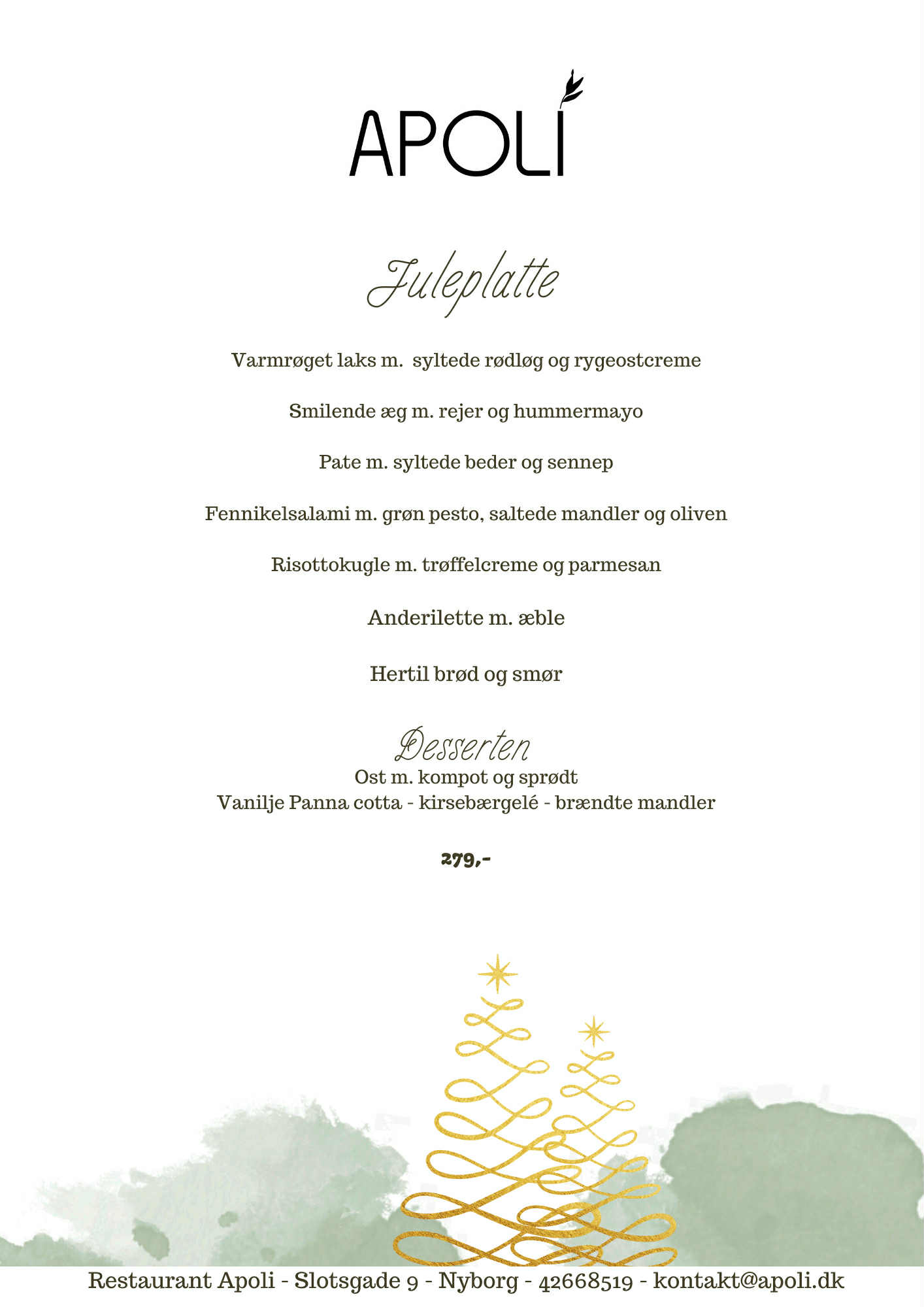 Juleplatte Apoli 2025